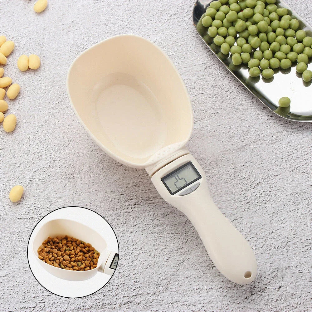 Pet Food Electronic Measuring Scoop Digital Scale with LED Display