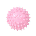 Dog Chew Spiked Ball Toy for Teeth Cleaning and Strength 1pc