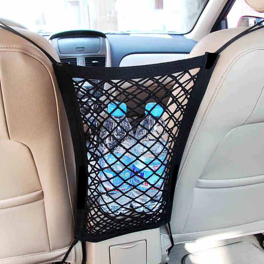 Pet Car Barrier Safety Mesh with Storage Bag