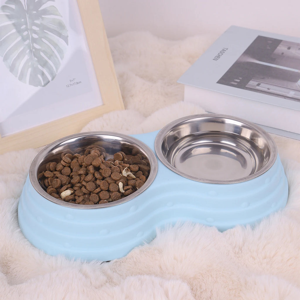 Premium Quality Double Stainless Steel Pet Bowls