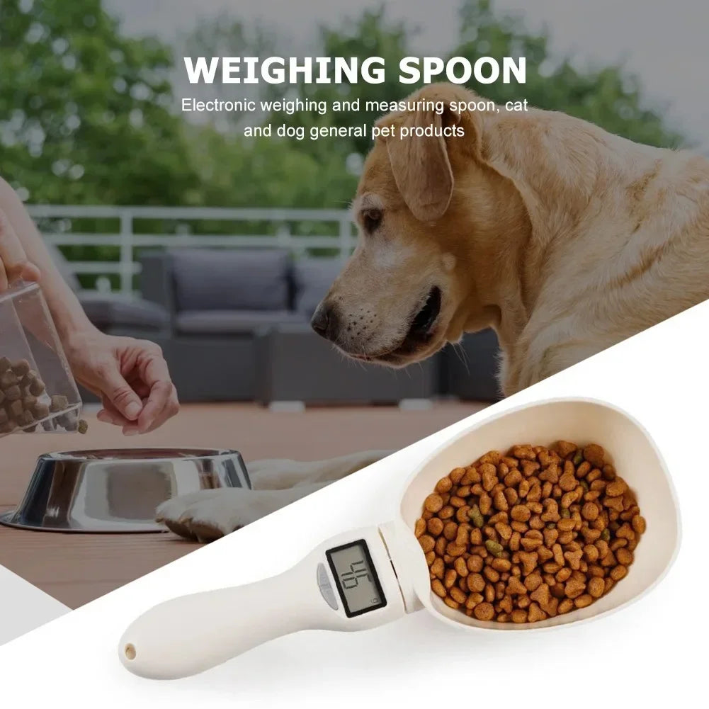 Pet Food Electronic Measuring Scoop Digital Scale with LED Display