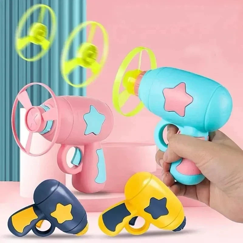 Interactive Flying Disc Cat Chase Toy