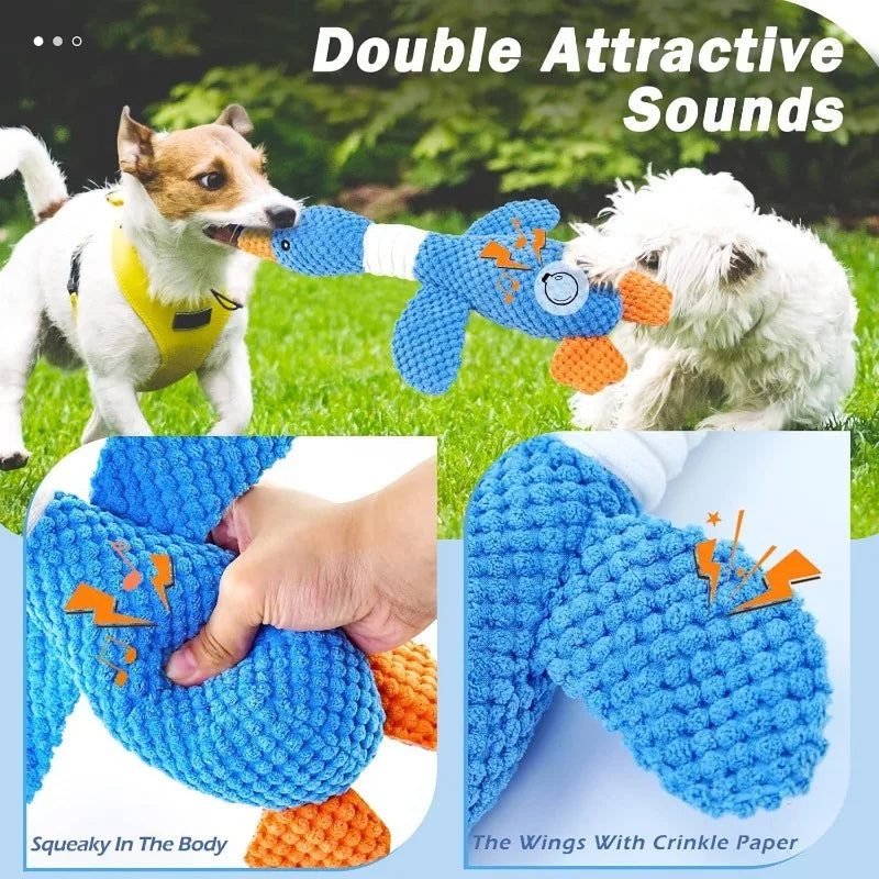 Durable Aggressive Chew Toys with Squeaker