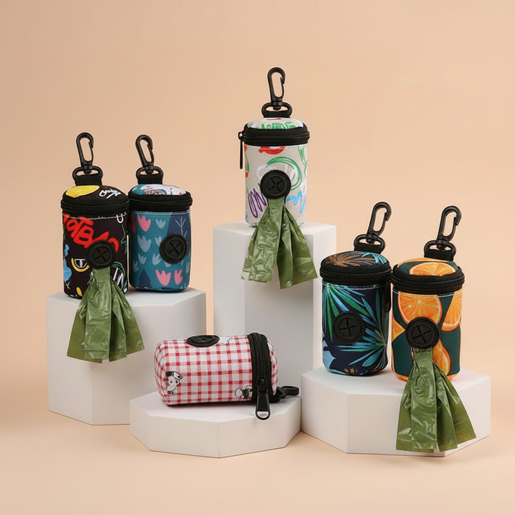 Pet Poop Bag Holder Outdoor Handy and Durable