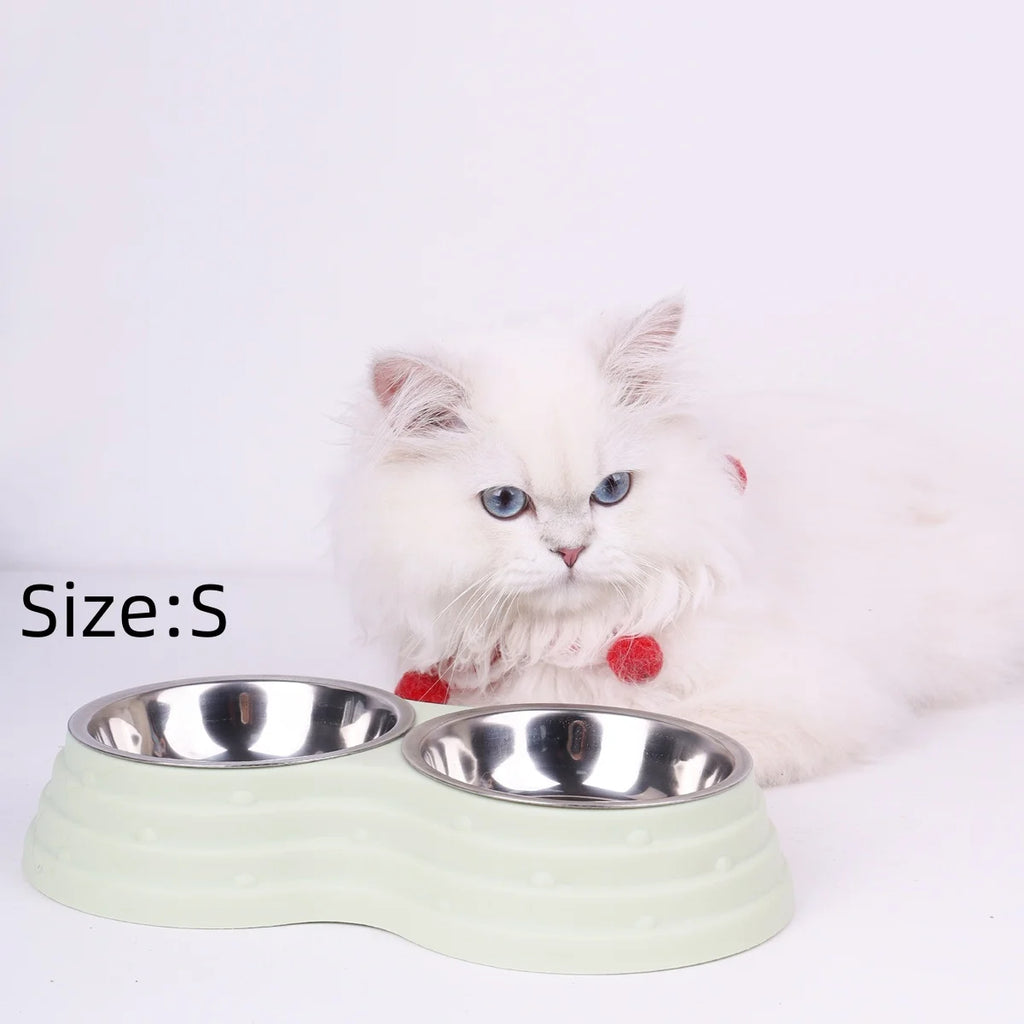 Premium Quality Double Stainless Steel Pet Bowls